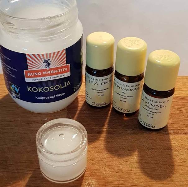 Huskur för svamp, sveda och klåda i underlivet